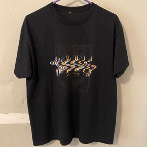 Keith haring black and rainbow vintage no tags shirt
